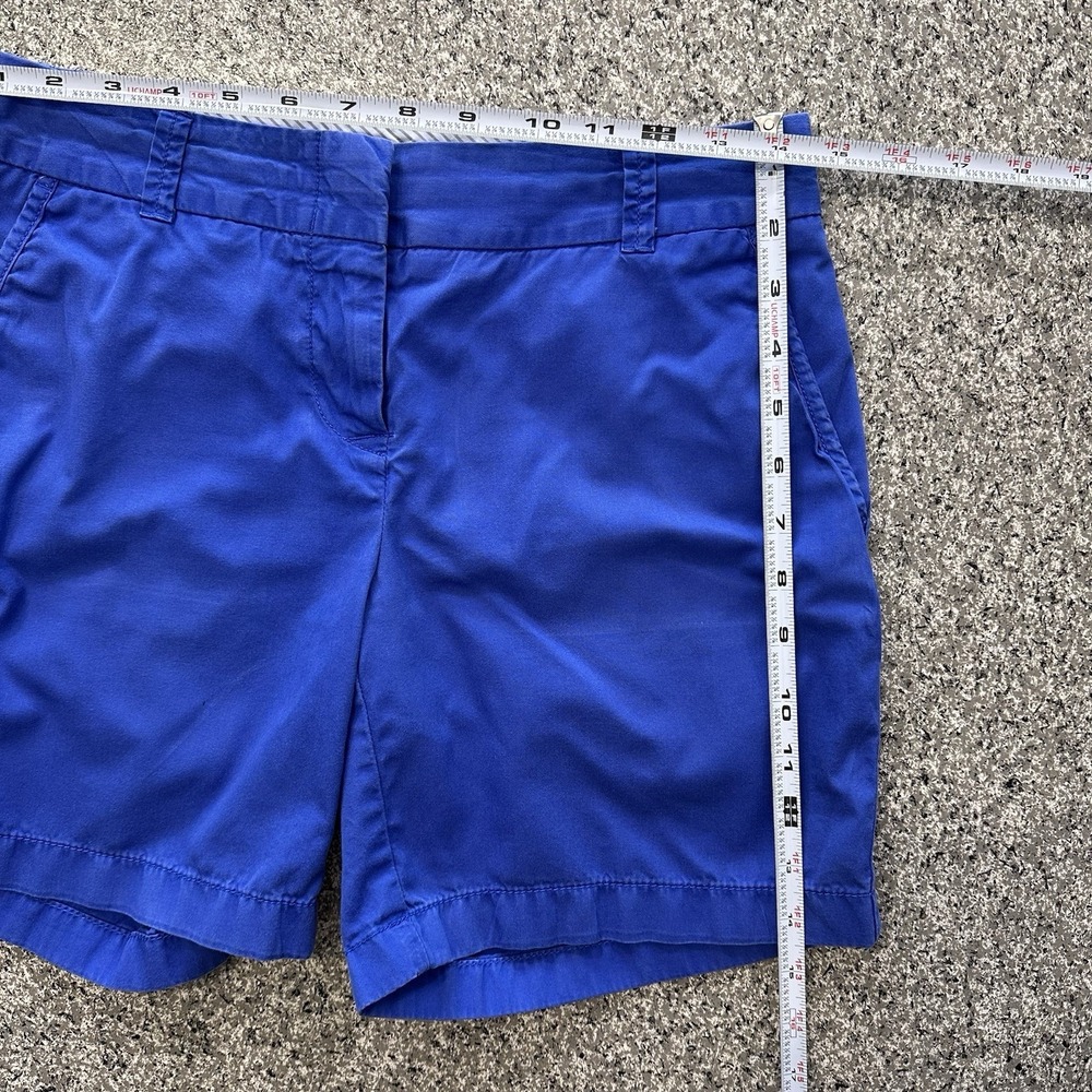 J Crew Shorts Womens 0 28x6.5 Broken In Chino Casual Blue Cotton 6.5" - Picture 5 of 6